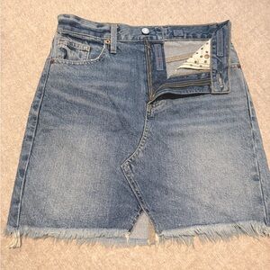 Lucky Brand Jean skirt, 0/25